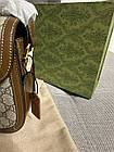 Сумка жіноча Gucci horsebit 1955 жіноча шкіряна сумка, фото 10