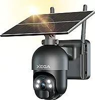 Б/у камера наблюдения 4G LTE Сотовые камеры безопасности Без WiFi Наружные солнечные камеры для безопасности