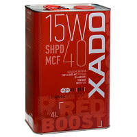 Моторна олива XADO Atomic Oil 15W-40 SHPD MCF RED BOOST мінеральна 4л