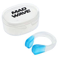 Зажим для носа MadWave FLOAT M0711010 цвет голубой