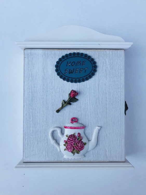 Ключниця настінна Home Sweet Rose, фото 1