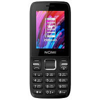 Мобільний телефон Nomi i2430 Black KZZ