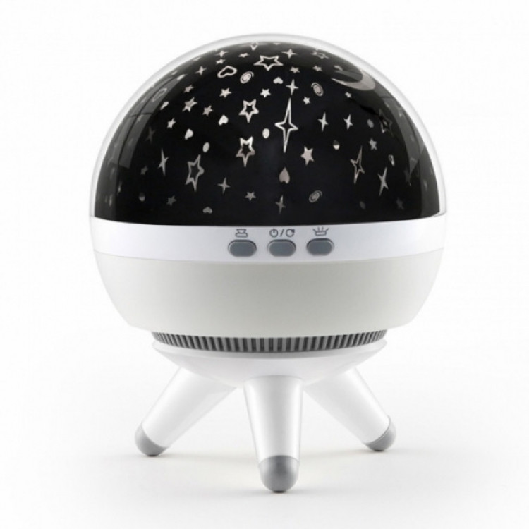 Проектор зоряного неба Космический Шар Звездное небо (White), фото 1