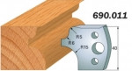 Комплекти фігурних ножів CMT серії 690/691 #011