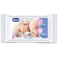 Детские влажные салфетки Chicco 72 шт для груди очищающие (09166.00) KZZ