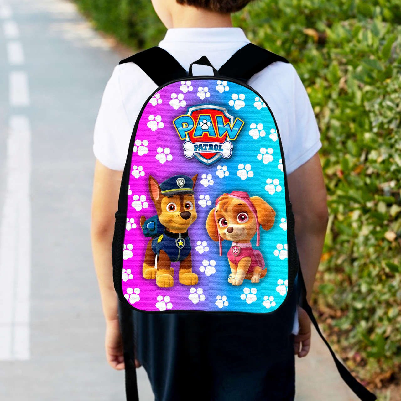 Рюкзак дитячий Щенячий патруль "Raw Patrol" 34х27см, міський ранець для хлопчика з принтом (0425), фото 1