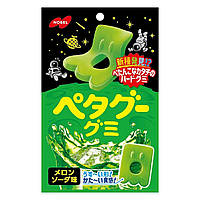 Японские конфеты Nobel Petagu Gummies Melon Soda, 51г