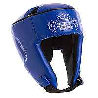 Шлем боксерский открытый LEV LV-4293 размер M цвет синий