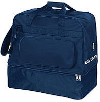Вместительная дорожная спортивная сумка Givova Borsa Revolution Big Темно-синий (B0030-004) BB, код: 7672679