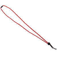 Шнурок-ремінець для свистка з карабіном BREAKAWAY LANYARDS FOX40-100 колір чорний Червоний