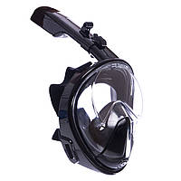 Маска для снорклинга с дыханием через нос CIMA Swim One F-118 размер L-XL цвет черный