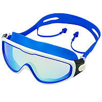 Очки-маска для плавания с берушами SPDO S1816 цвет синий