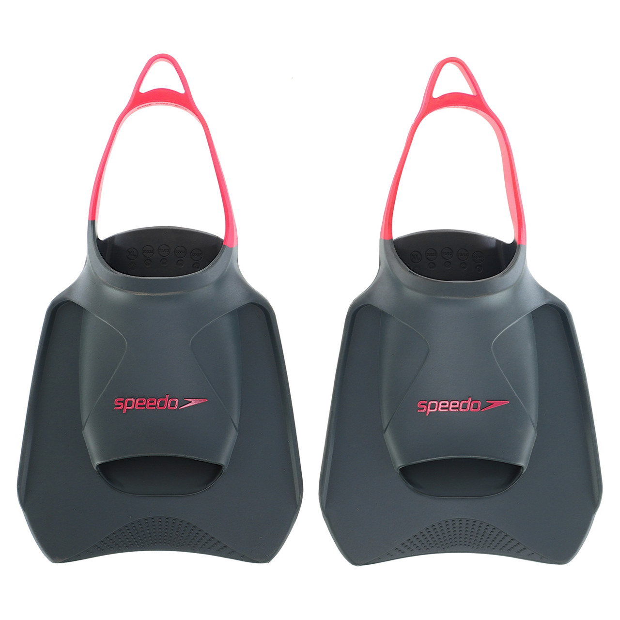 Ласты для тренировок в бассейне короткие с открытой пяткой SPEEDO BIOFUSE FITNESS 8087669068 размер M, UK-5-7, - фото 1 - id-p2132750911