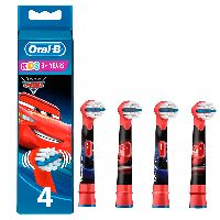 Насадка для зубных щеток Oral b Stages Kids EB10 Тачки 4 шт детские насадки орал би браун стейжес кидс Cars