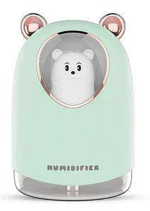 Зволожувач повітря H2O Humidifier USB з ведмедиком на 300мл / 8023