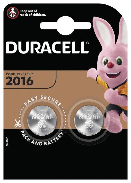 Батарейка Duracell 2016