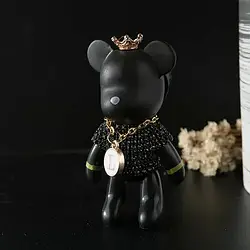 Ароматизатор Bearbrick Black v1 на дефлектор авто