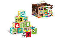Деревянная игрушка кубики логика Kids hits