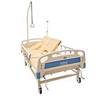 АКЦІЯ! Медичне ліжко широке з туалетом і функцією бічного перевороту для важкобольних, фото 6