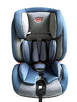 Дитяче автокрісло Gifted Baby HQB ISOFIX Сіро-синій (група 1-2-3; 9-36kg)