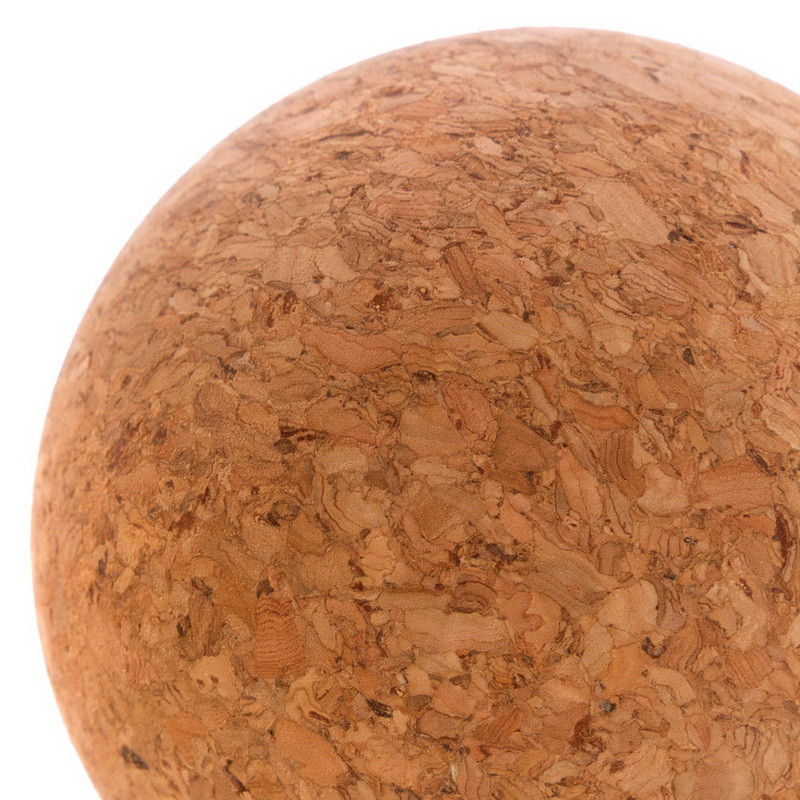 Мяч кинезиологический Zelart FI-1568 пробковое дерево коричневый - фото 2 - id-p2132763607