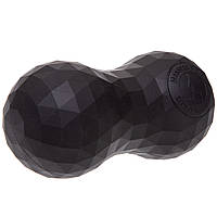 Мяч кинезиологический двойной Duoball Zelart FI-3808 цвет черный