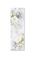 Наклейка на холодильник Zatarga Белые Цветы Вишни 650х2000 мм (Z181336re) OD, код: 2387411