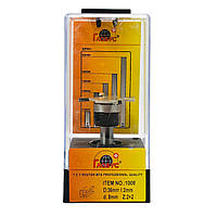 Фреза Глобус кромкова фальцева 1008 D33 d8 L37 h2 z4