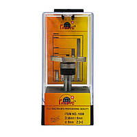 Фреза Глобус кромкова фальцева 1008 D33 d8 L50 h5 z4