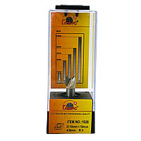 Фреза для виготовлення розеток Глобус 1026 D10 d8 L45 h10 R3