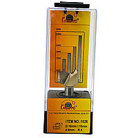 Фреза для виготовлення розеток Глобус 1026 D16 d8 L50 h10 R5