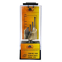 Фреза для виготовлення розеток Глобус 1026 D30 d8 L60 h25 R10