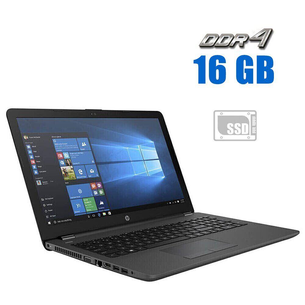 Ноутбук HP 250 G6/ 15.6" (1920x1080)/ Core i3-7100U/ 16 GB RAM/ 480 GB SSD/ HD 620