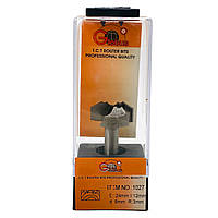 Фреза для виготовлення розеток Глобус 1027 D24 d8 L47 h12 R3