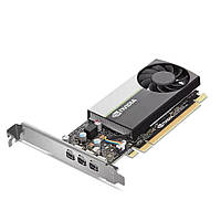 Дискретна відеокарта nVidia Quadro T400, 4 GB GDDR6, 64-bit / 3x miniDP / Tower