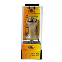 Фреза кромкова напівстрижнева Глобус D28 d8 L71 h36 R20