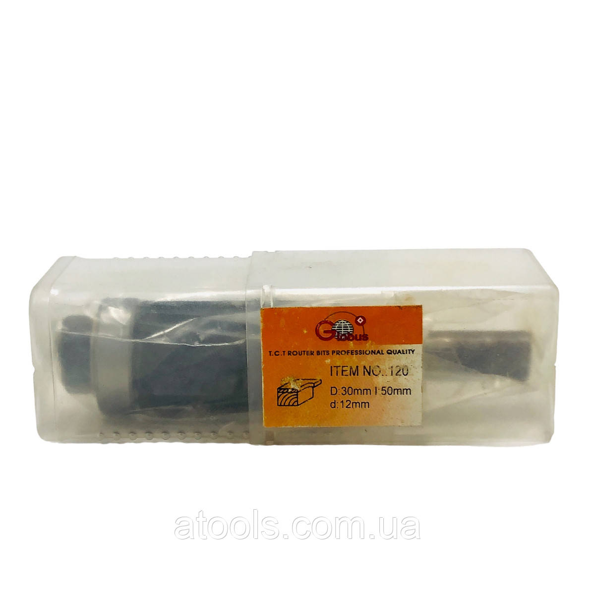 Фреза кромкова пряма Глобус 120 D30 d12 L85 h50 зі змінними ножами