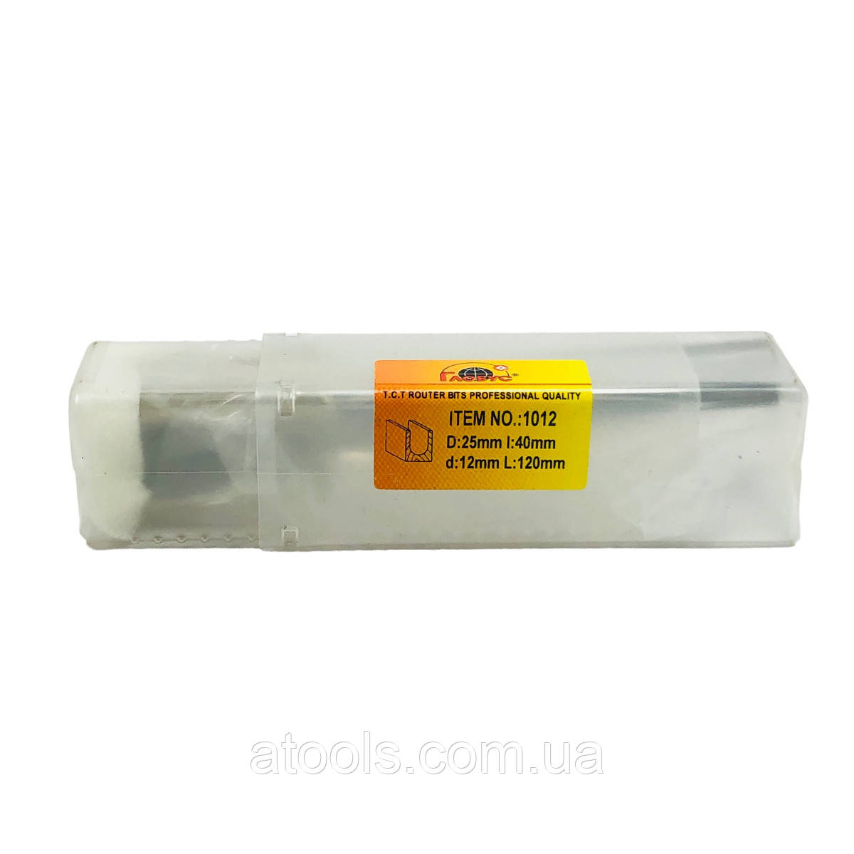 Фреза пазова галтельна Глобус D25 d12 L120 h40, фото 1