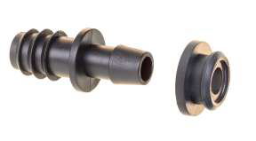 Стартер садової трубки з гумкою (16mm) SantehPlast SL-018
