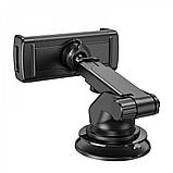 Car Holder — Hoco CA120 Prospering center console  for tablets — Black, фото 7