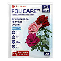 Удобрение для роз и цветущих растений Весна-Лето, 20 г, Yara Folicare