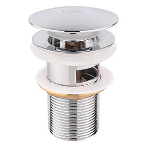 Lidz Tani 003 Донний клапан Chrome, натискний, 1 1/4", з переливом LDTAN003CRM32526