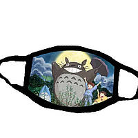 Маска защитная на лицо аниме Тоторо / Totoro 12*17 см (ms018s)
