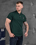 Футболка Поло Stone Island green mini logo ВТ6843 ТМ, фото 3