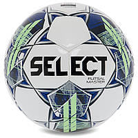 Мяч для футзала SELECT FUTSAL MASTER FIFA BASIC V22 Z-MASTER-WG цвет белый-зеленый