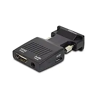 Конвертер видеосигнала ATIS VGA-HDMI-C с кабелями