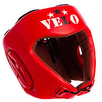 Шлем боксерский профессиональный кожаный AIBA VELO 3080 размер M