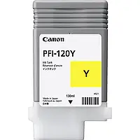 Чернила Canon PFI-120 Yellow 130мл