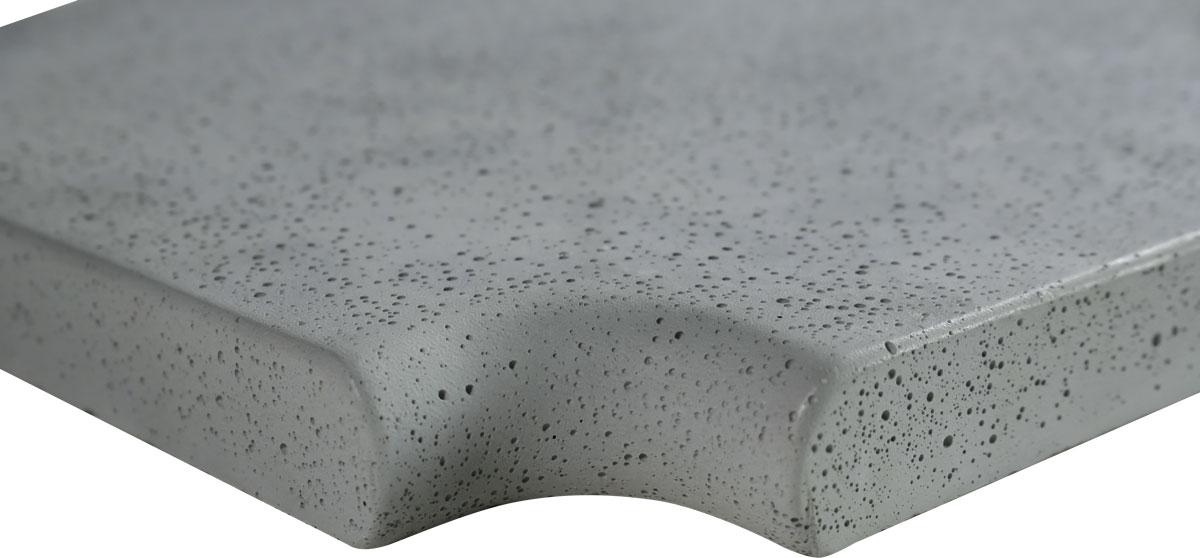 Кутовий копінговий камінь Aquazone Tuff 250x300x50-25 мм, сірий (пористий) - фото 2 - id-p2104443819
