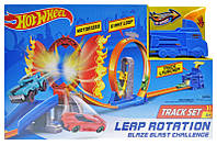 Трек Hot Wheel (+1 голубая машинка) с запуском 5789